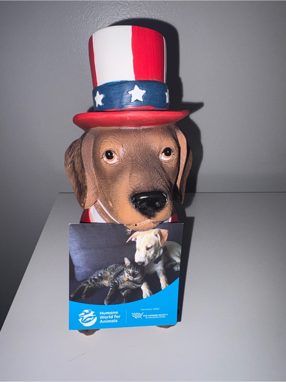 Patriotic Dachshund Tabletop Decor